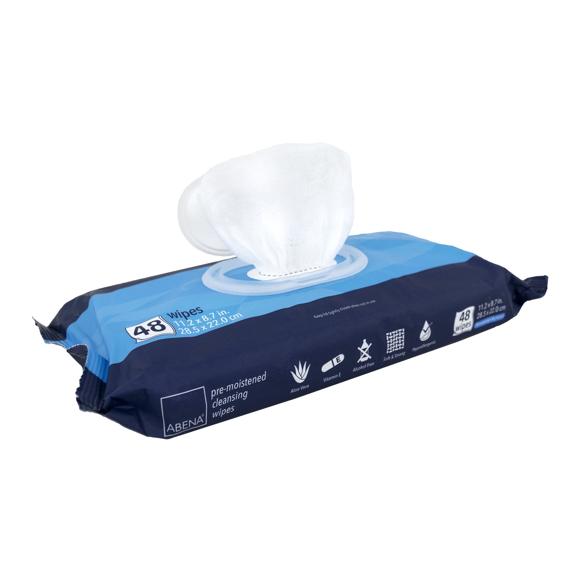 Abena Personal Cleansing Wipe Soft Pack Scented 48 Count (1065805_PK) 48/PK