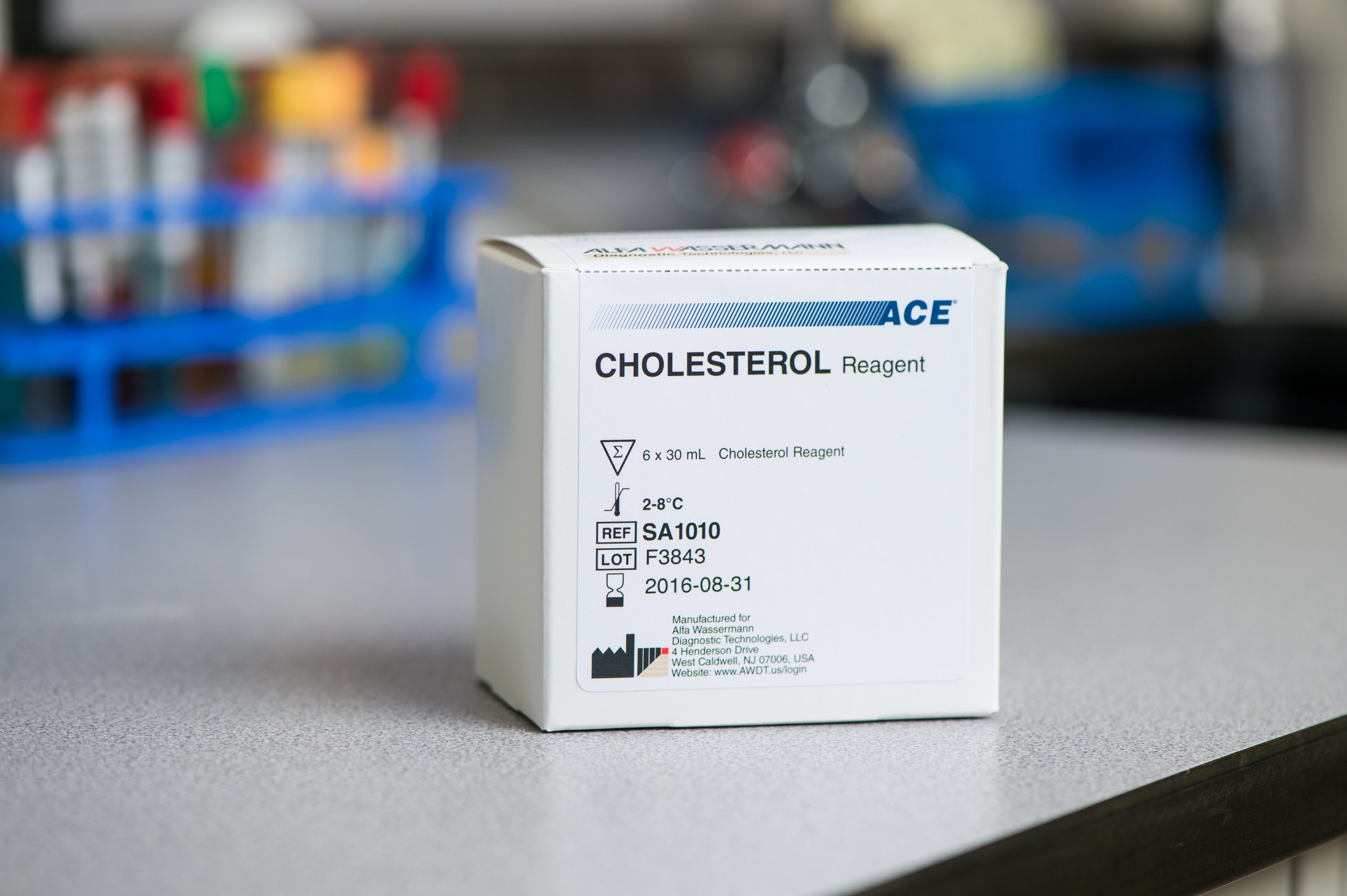 ACE General Chemistry Reagent Cholesterol For ACE and ACE Alera Analyzers 800 Tests (298125_KT) 1/KT