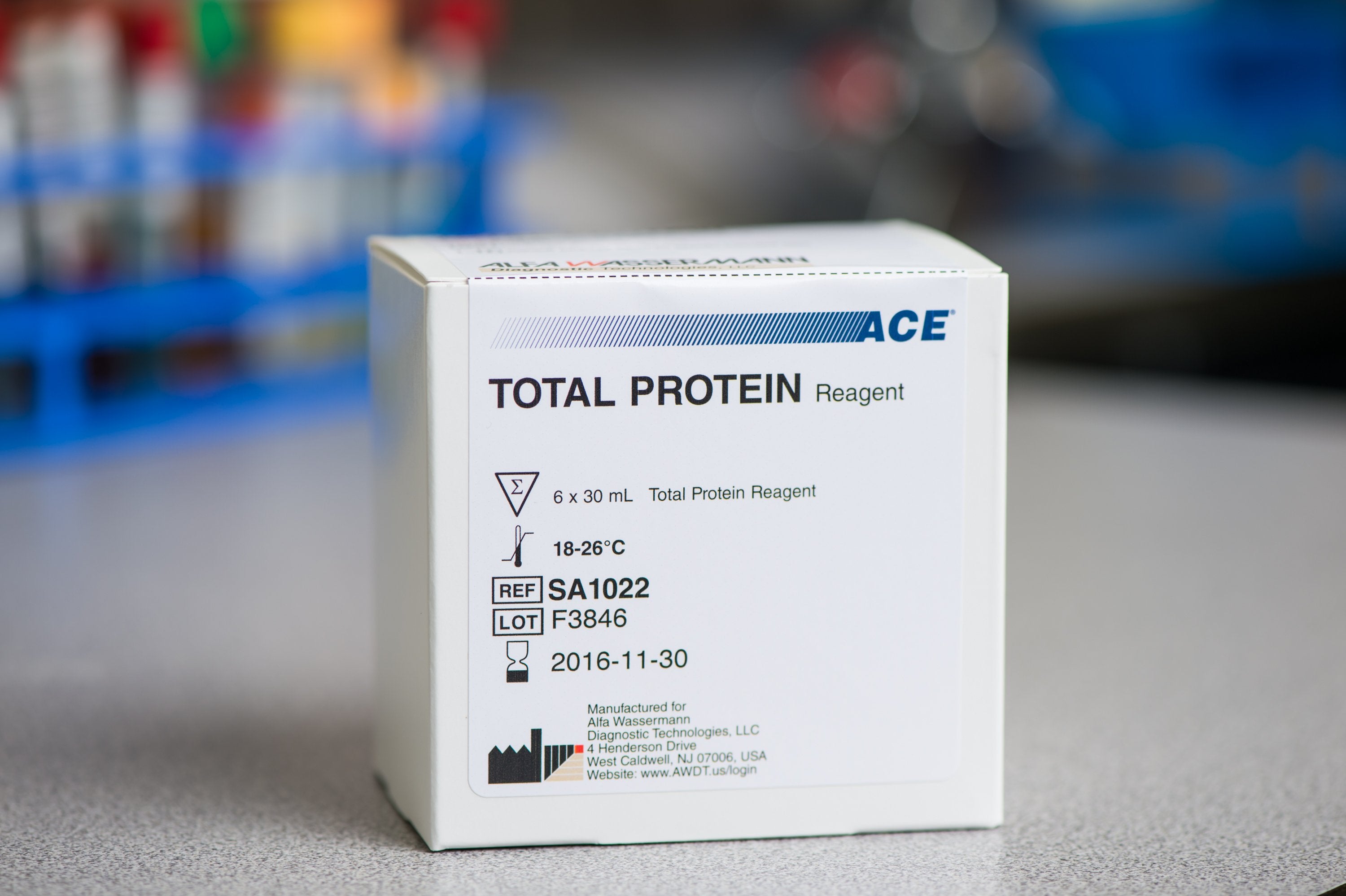 ACE General Chemistry Reagent Total Protein 900 Tests (297950_KT) 1/KT