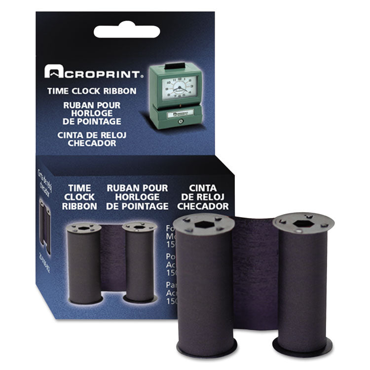 Acroprint 200106002 Print Time Recorder Ribbon, Blue (ACP200106002) Each