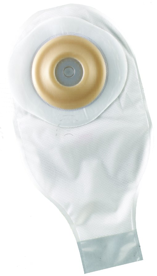 ActiveLife Colostomy Pouch One-Piece System 12 Inch Length Flat, Pre-Cut 1-1/2 Inch Stoma Drainable (208751_BX) 5/BX
