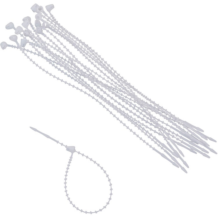 Advantus Cable Tie, Permanent, 1/10"Wx1/4"Lx5-3/4"H, 250/PK, White (AVT97535) Pack of 250