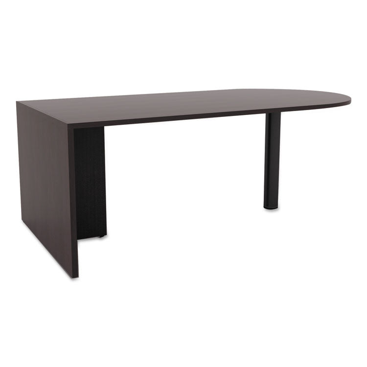 Alera Alera Valencia Series D-Top Desk, 71" x 35.5" x 29.63", Espresso (ALEVA277236ES) Each