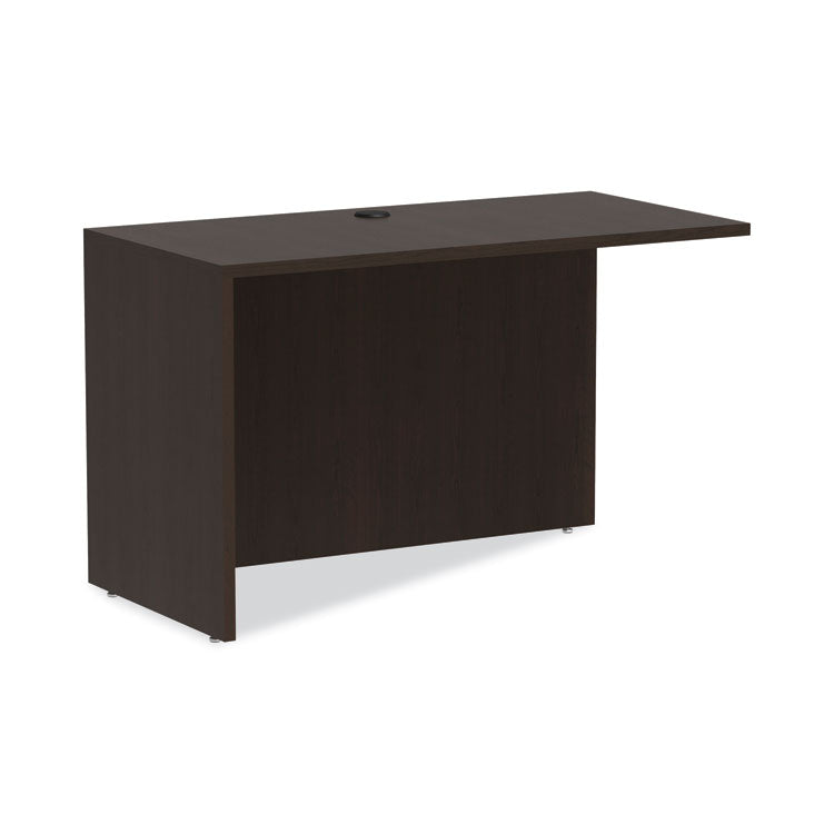 Alera Alera Valencia Series Reversible Return/Bridge Shell, 47.25w x 23.63d x 29.5h, Espresso (ALEVA354824ES) Each
