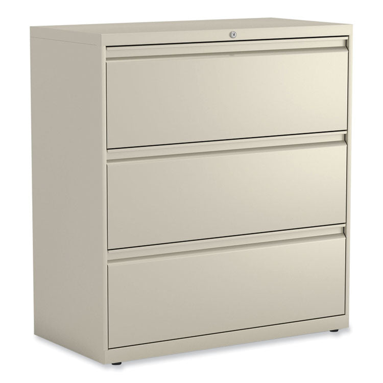 Alera Lateral File, 3 Legal/Letter/A4/A5-Size File Drawers, Putty, 36" x 18.63" x 40.25" (ALEHLF3641PY) Each