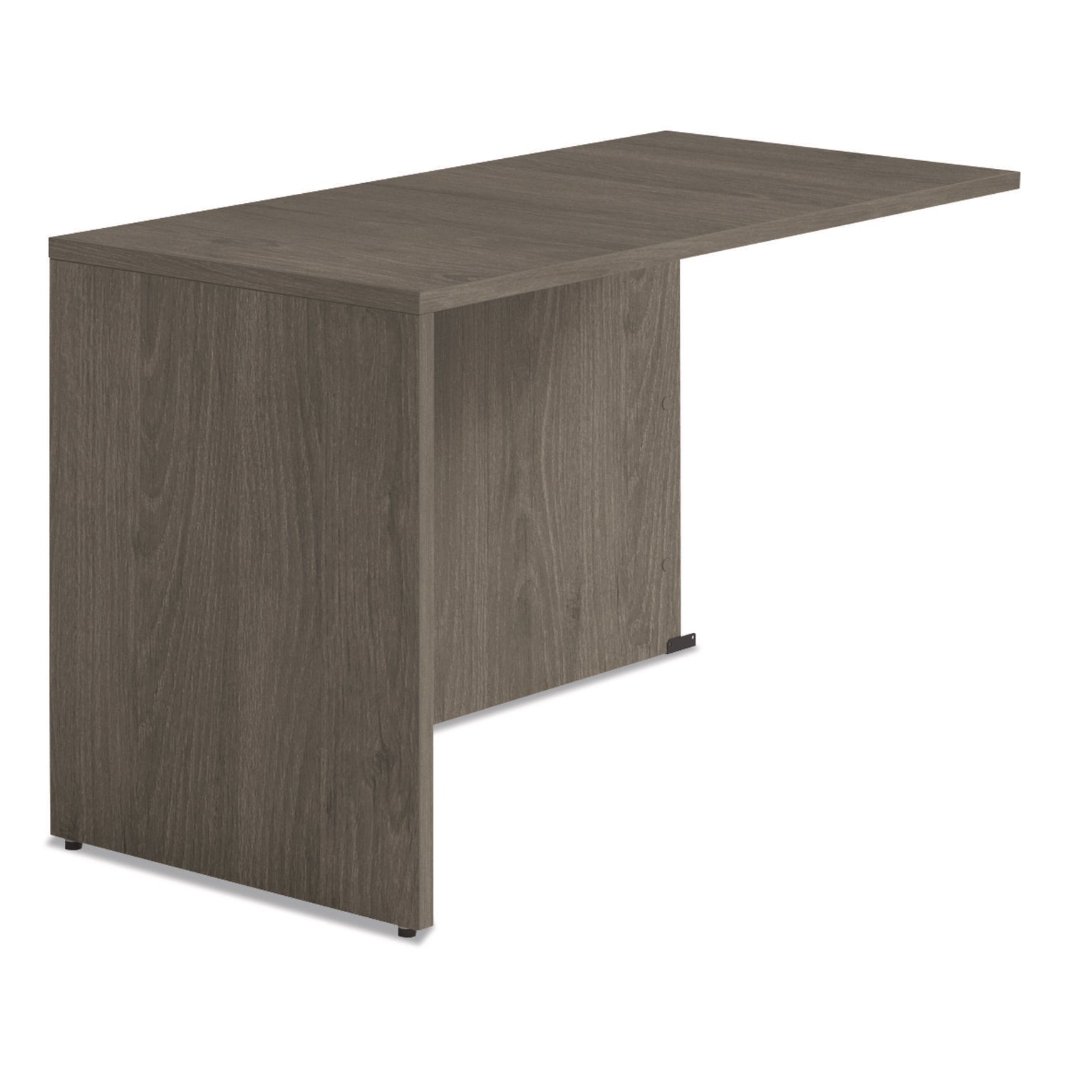 Alera Seville Series Return Shell, Reversible, 48" x 24" x 29", Walnut (ALESVRS4824WA) Each