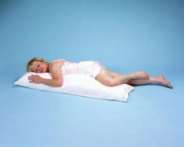 Alex Ortho Body Pillow 16 X 52 Inch White Reusable (584166_EA) 1/EA