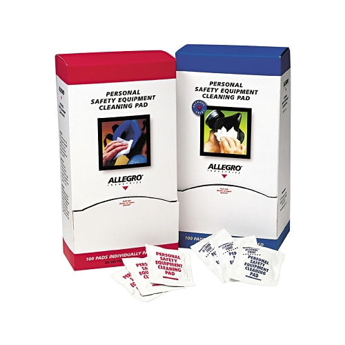 Allegro Respirator Cleaning Pads, The Big Ones, 8 in x 11 in, White (037-1001-05) 1 Box
