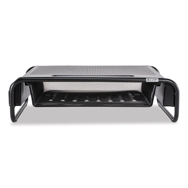 Allsop Metal Art Organizer 5 Monitor, 18" x 11.8" x 5.1", Black, Supports 30 lbs (ASP32166) Each