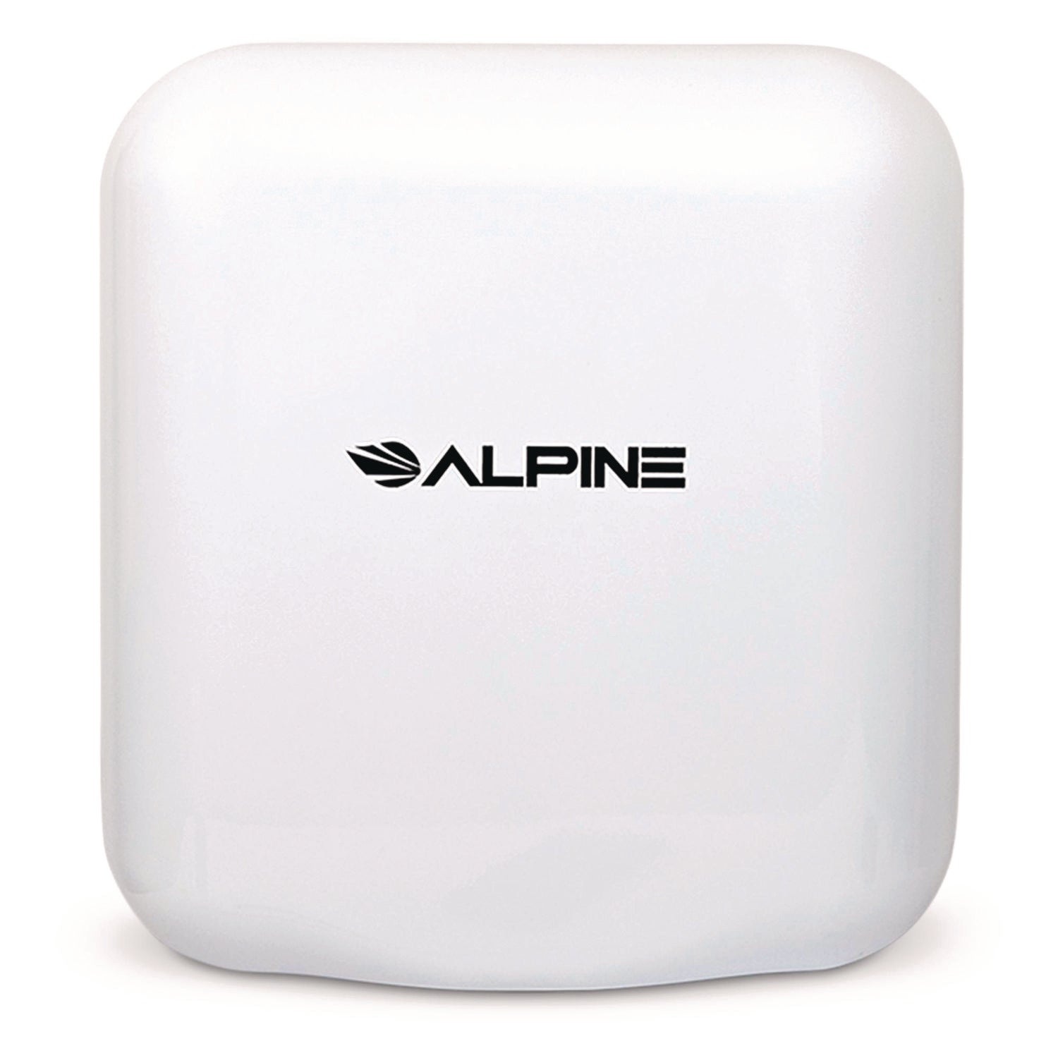 Alpine Industries Hemlock Commercial Automatic 120V Hand Dryer, 6.68 x 11.41 x 12.31, Stainless Steel, White (ALHALP40010WHI) Each