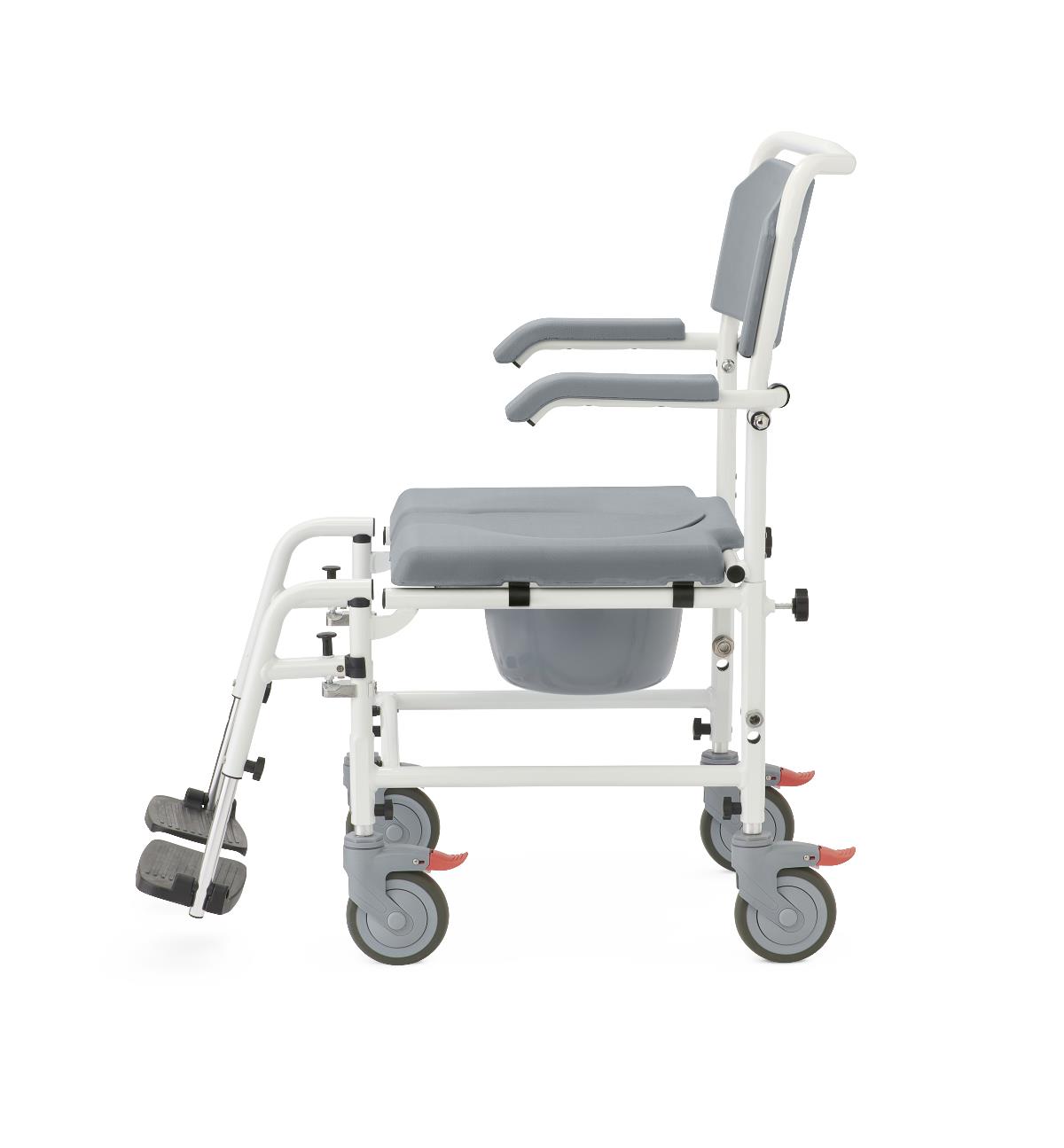 Aluminum Shower Commode Transport Chair, 1 EA (G1-504WCPX1) Each