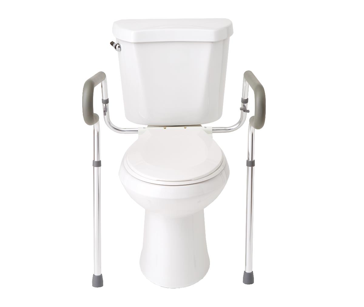 Aluminum Toilet Safety Rails, Knockdown, 2/CS (G30300-1KD) Case of 2