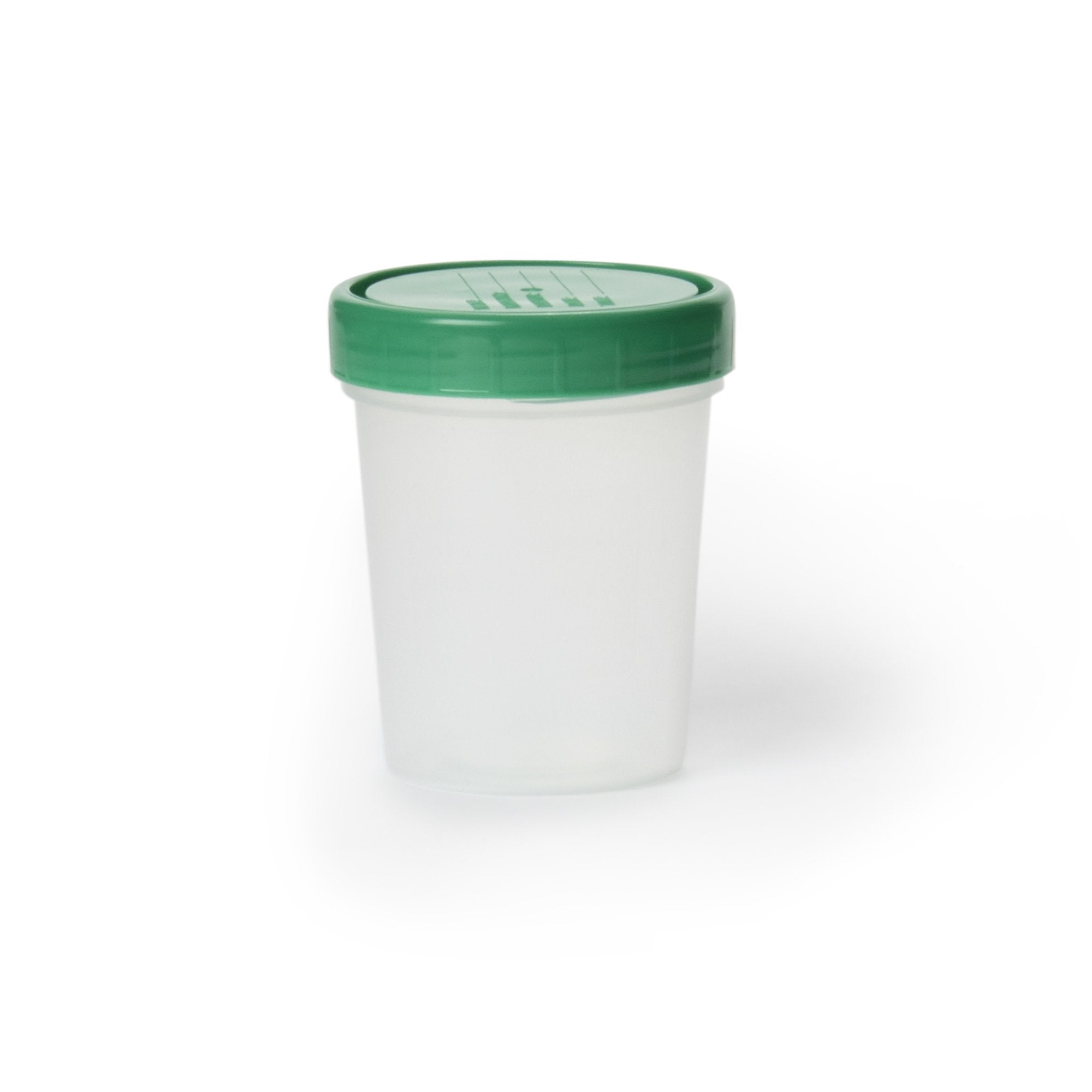 AMSure Specimen Container 120 mL (4 oz.) Screw Cap Unprinted NonSterile (699373_EA) 1/EA