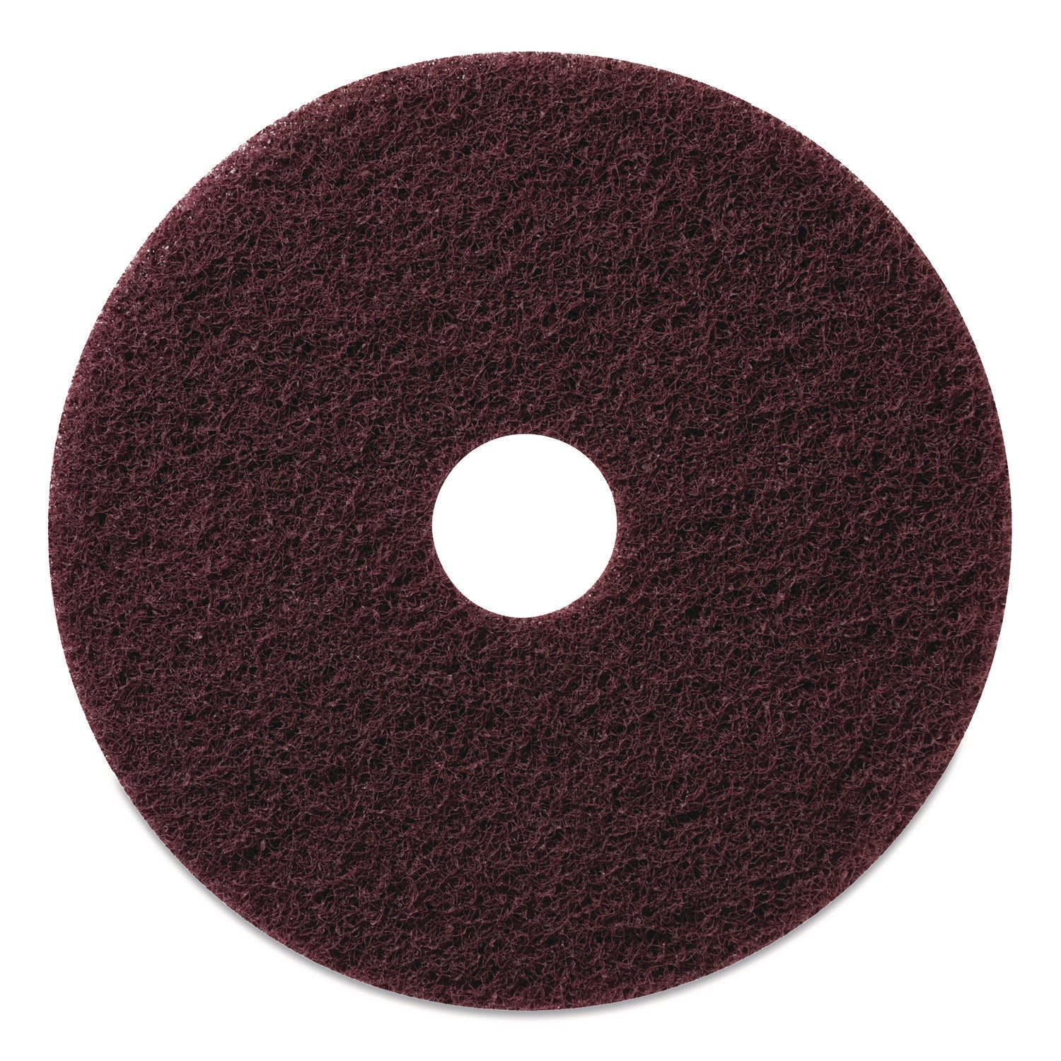 Americo Stripping Pads, 20" Diameter, Burgundy, 5/Carton (AM7430520) Case of 5