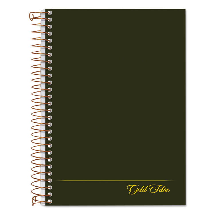 Ampad Gold Fibre Personal Notebooks, 1-Subject, Medium/College Rule, Classic Green Cover, (100) 7 x 5 Sheets (TOP20801) Each