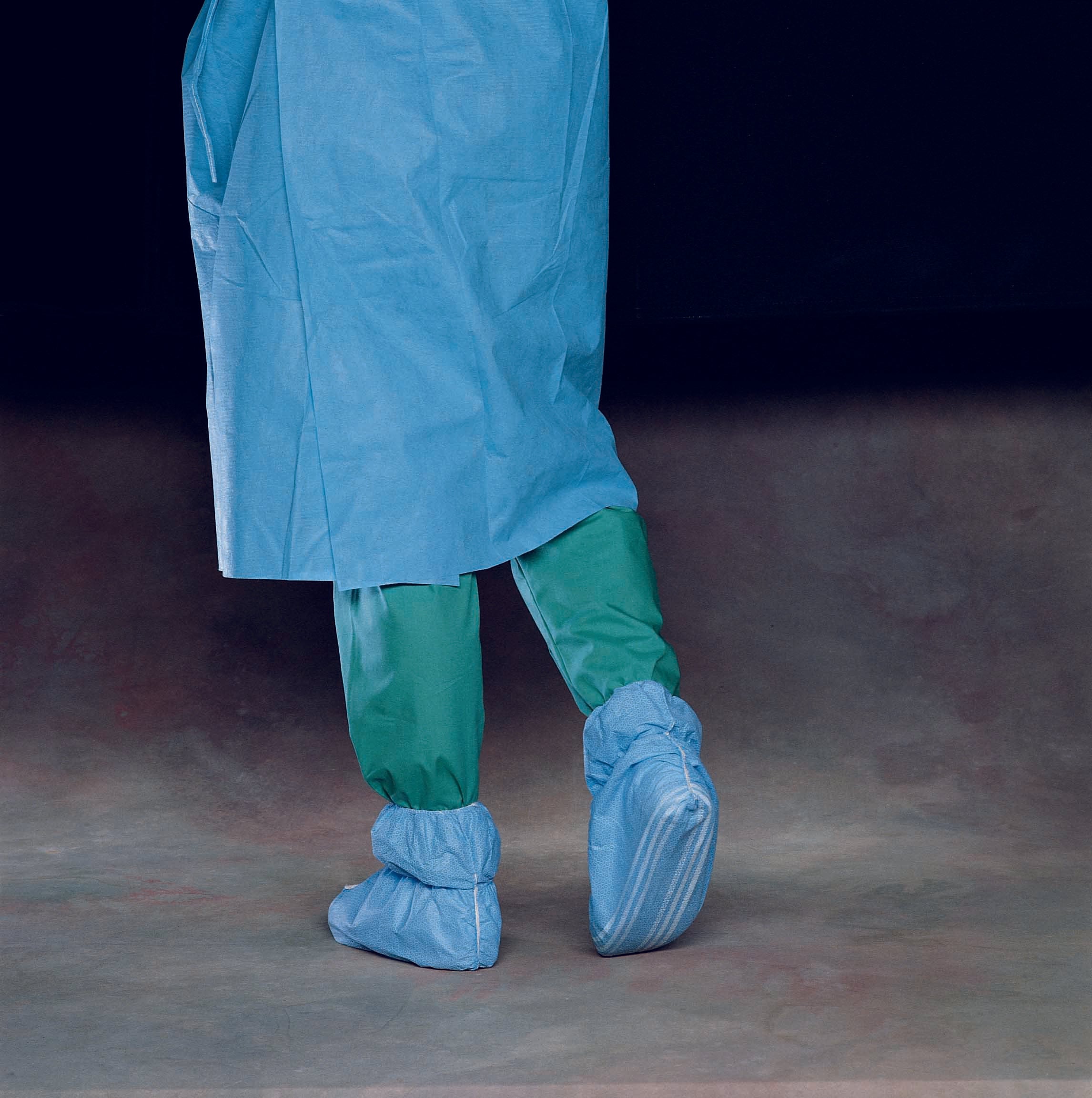 Ankle Guard Shoe Cover X-Large Ankle High Nonskid Sole Blue NonSterile (422205_EA) 1/EA