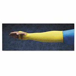 Ansell Kevlar Sleeves, 18 in Long, One Size, Yellow (012-70-118) Each