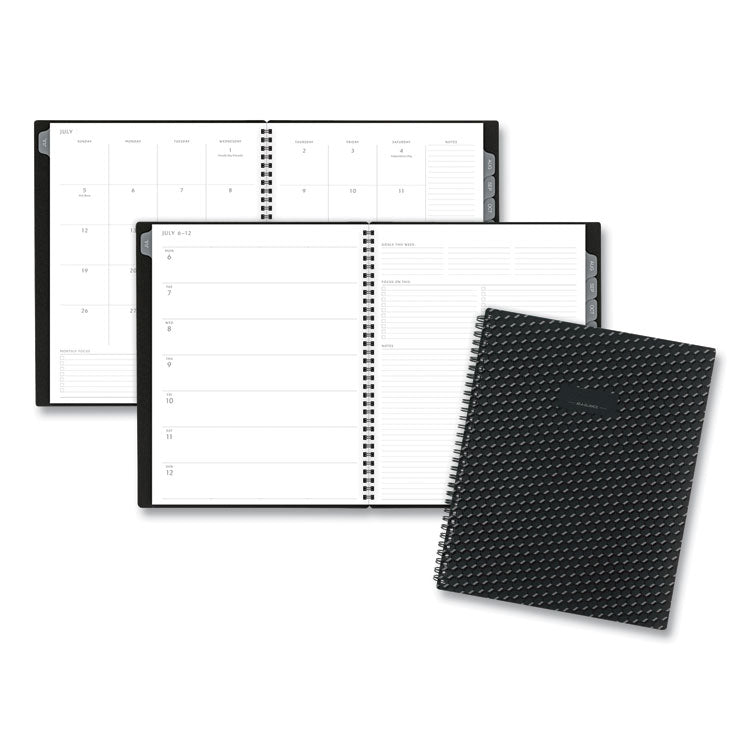 AT-A-GLANCE Elevation Academic Weekly/Monthly Planner, 11 x 8.5, Black Cover, 12-Month (July to June): 2024 to 2025 (AAG75959P05) Each