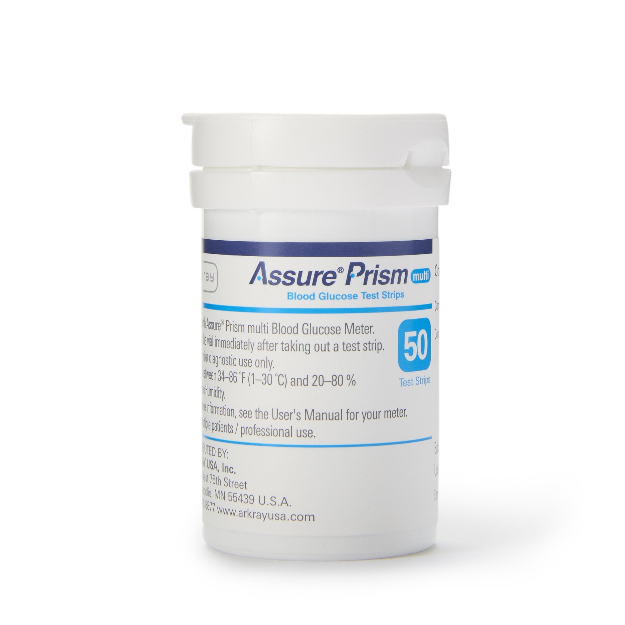Assure Blood Glucose Test Strips 50 Strips per Pack (942353_CS) 600/CS