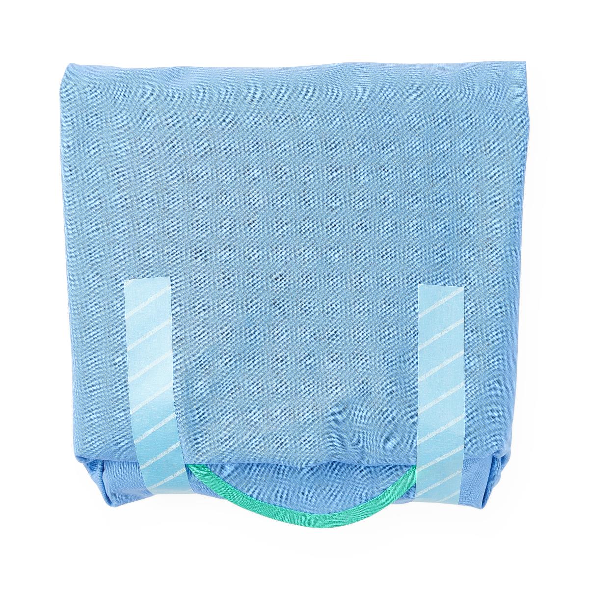 Astat Bias Bound Reusable Sterilization Wrap, Ceil Blue, 54" x 72", 12/DZ (MDT013200547) 1 Dozen