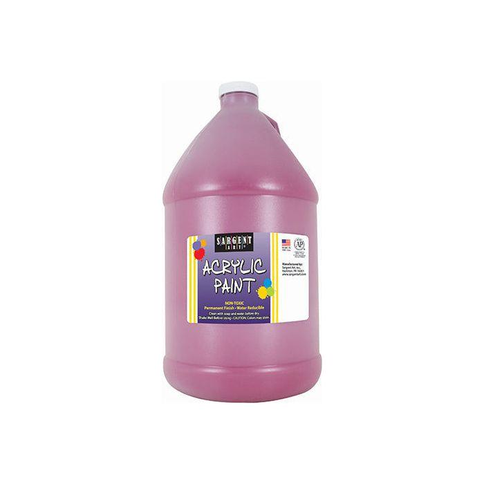 ACRYLIC PAINT ROSE- MAGENTA HALF-GALLON 64 ONZ