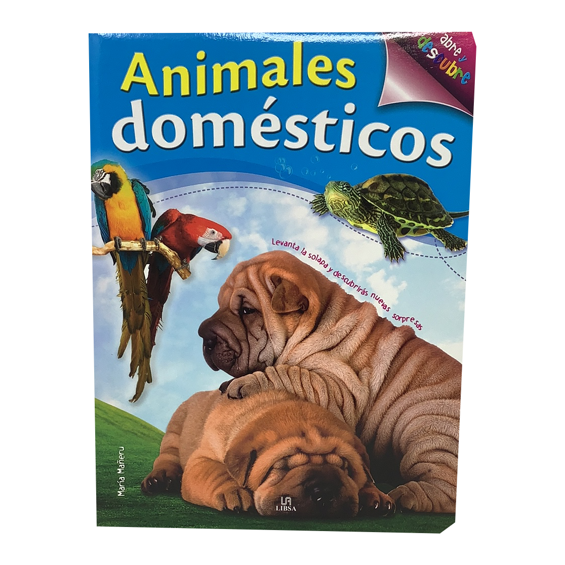 ANIMALES DOMESTICOS-ABRE Y DESCUBRE