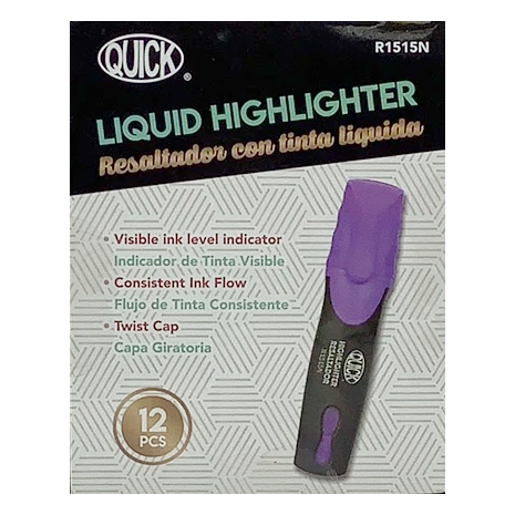 HIGHLITER VIOLETA FLAT BODY LIQUID