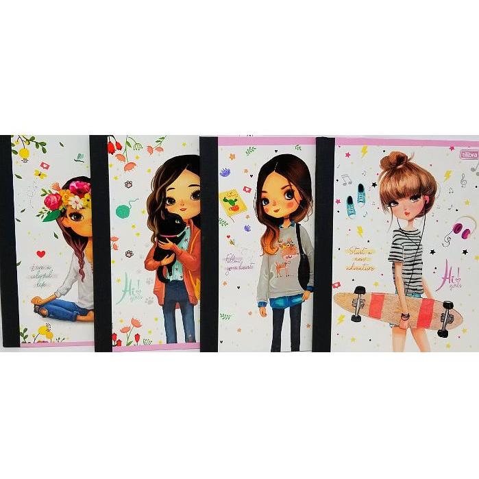 LIBRETA HI! GIRLS GDE 200 PG