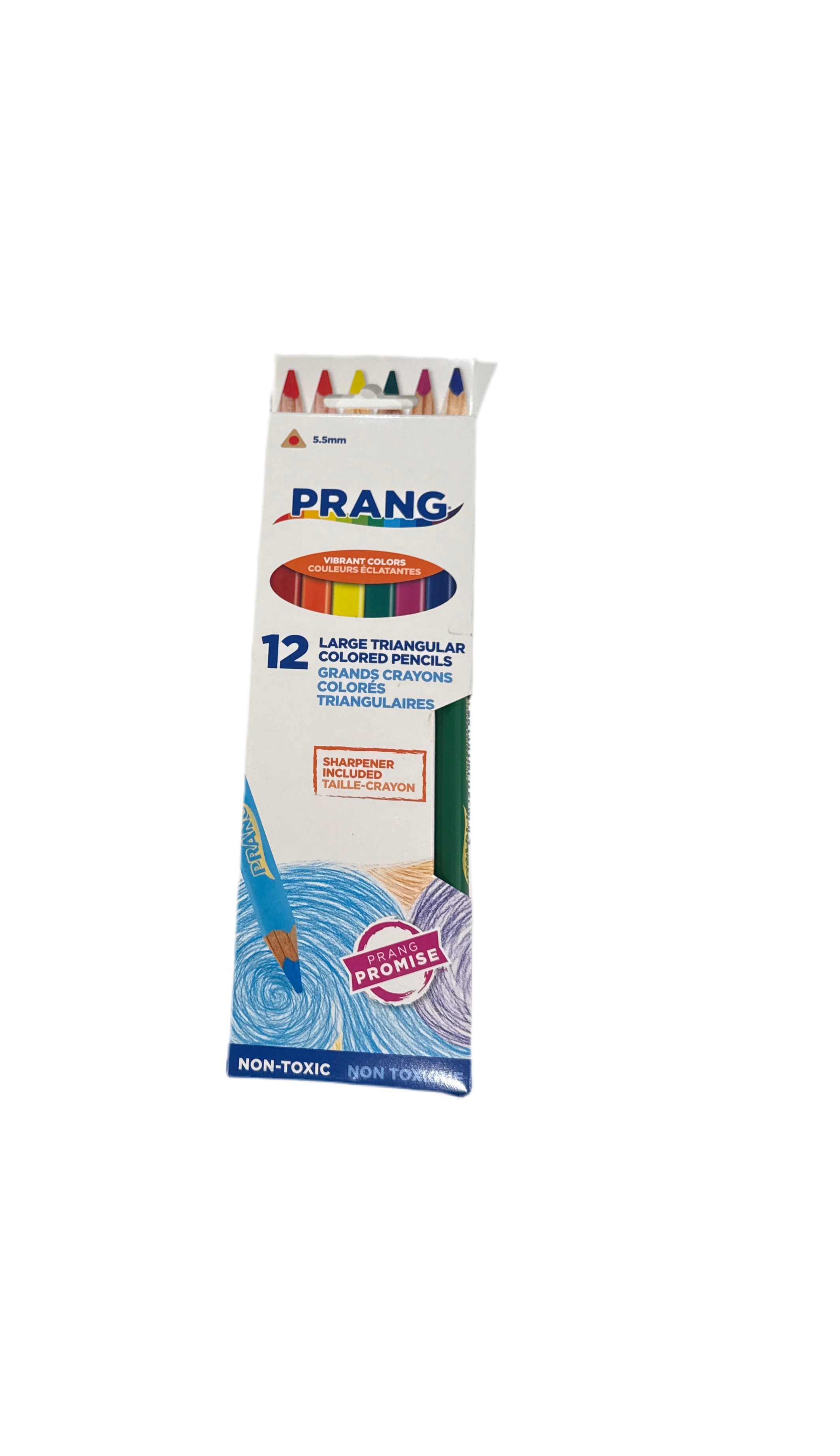 LAPIZ COLOREAR GRUESO TRIANGULAR PQT.12