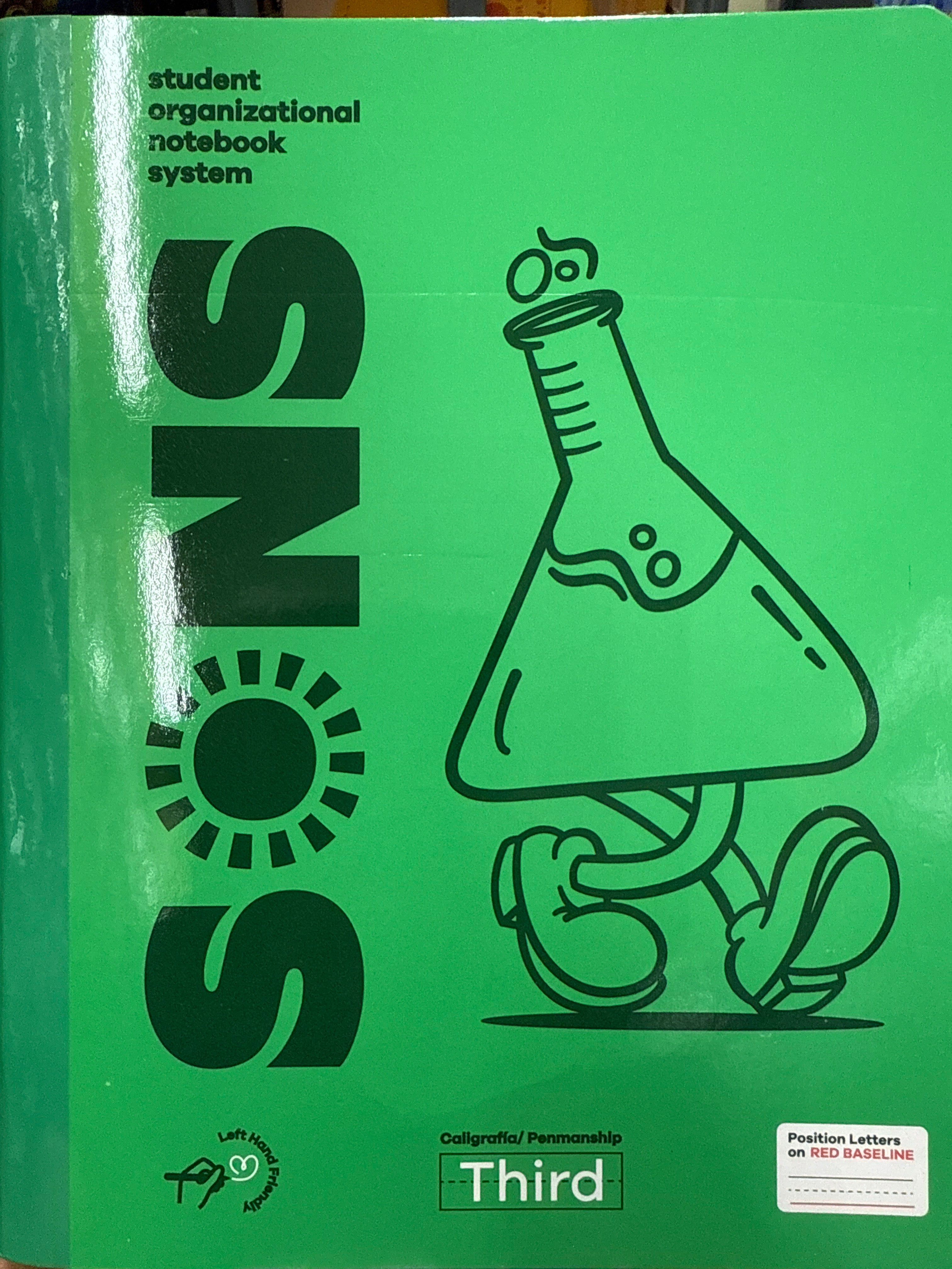 LIBRETA TERCERO VERDE