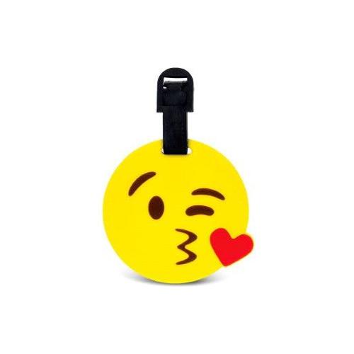 LUGGAGE TAGS KISSING HEART EMOJI
