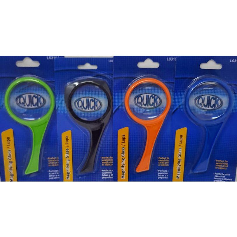 LUPA PLASTICA PEQ B/P 2-1/2"Orange