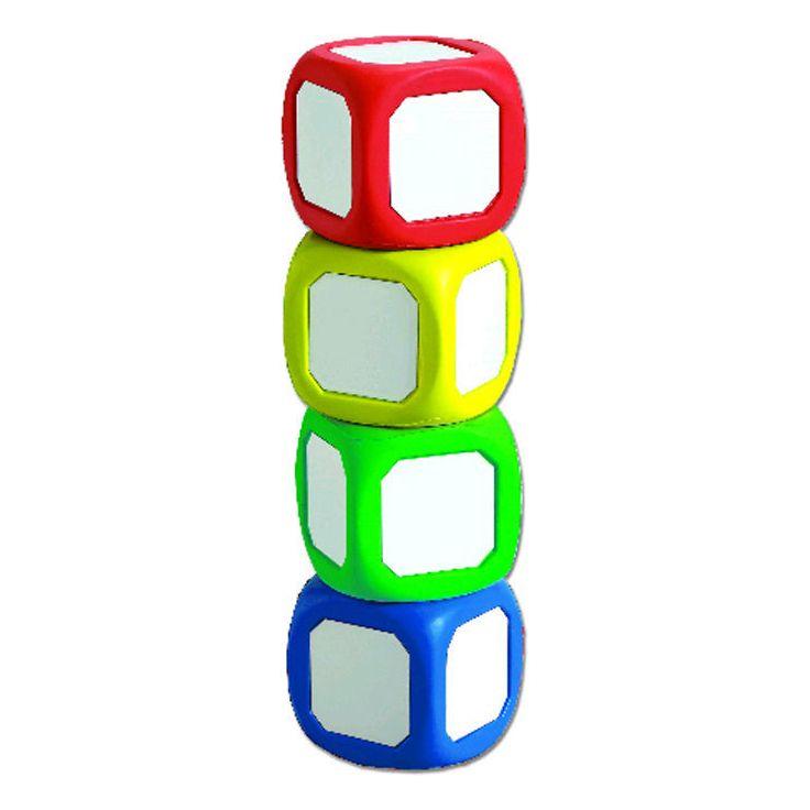 MAGNETIC WRITE-ON & WIPE OFF DICE