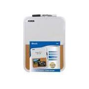 MARKERBOARD/CORK PLASTIC FRAME 8.5" X 11" W/MARKER