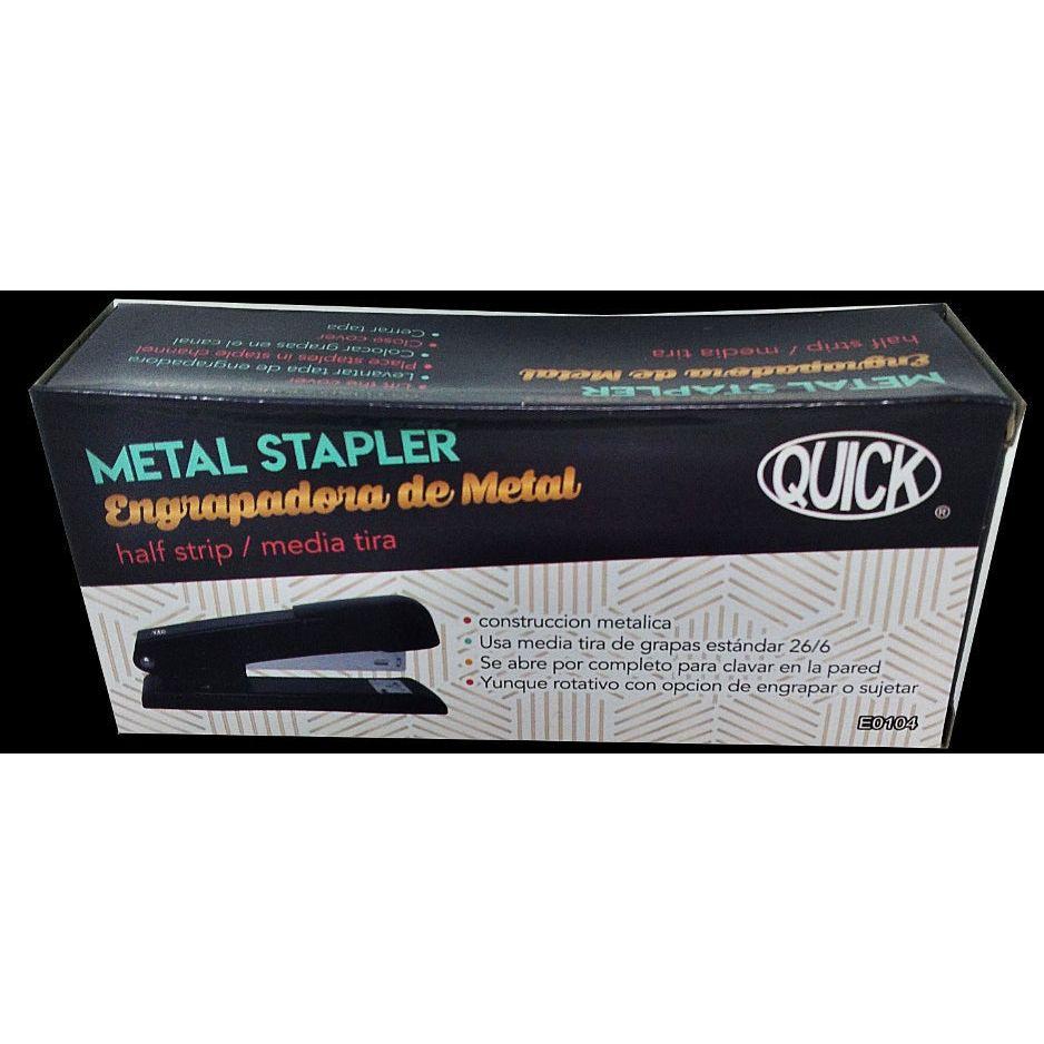 METAL STAPLER HALF STRIP