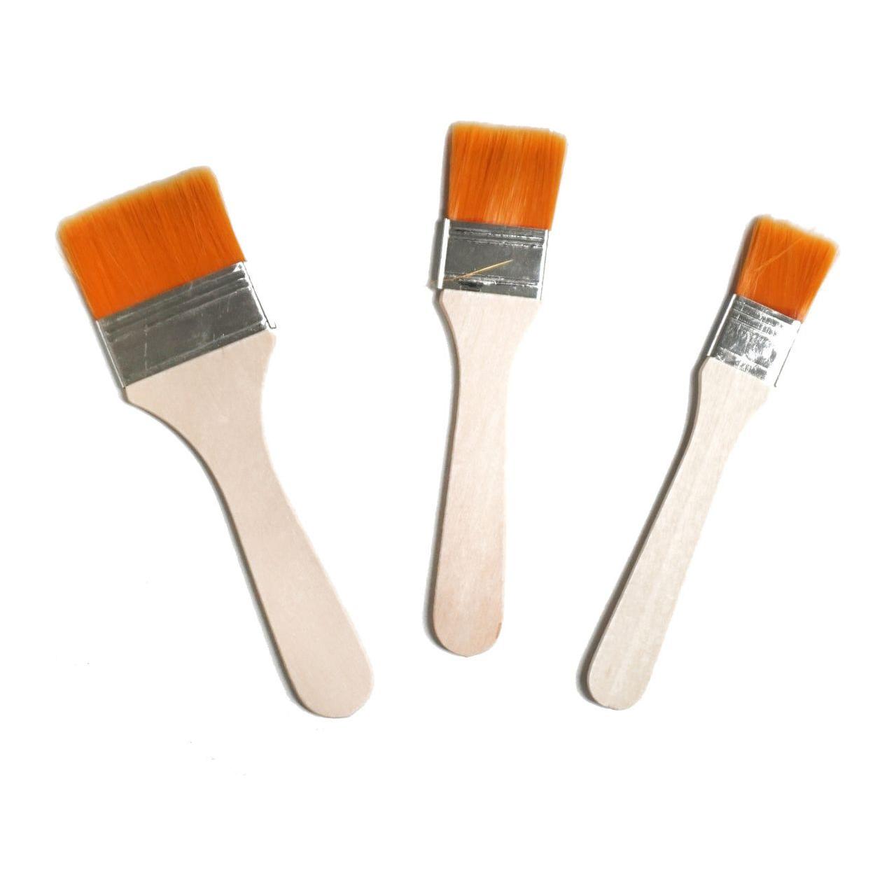 NATURAL PAINT BRUSH SET 3 PC