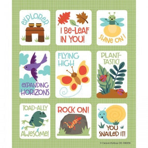 NATURE EXPLORERS PRIZE STICKERS 216 STICKERS