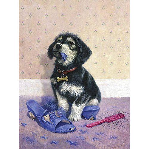 PAINTING BY NUMBERS BAD PUPPY 10 PC