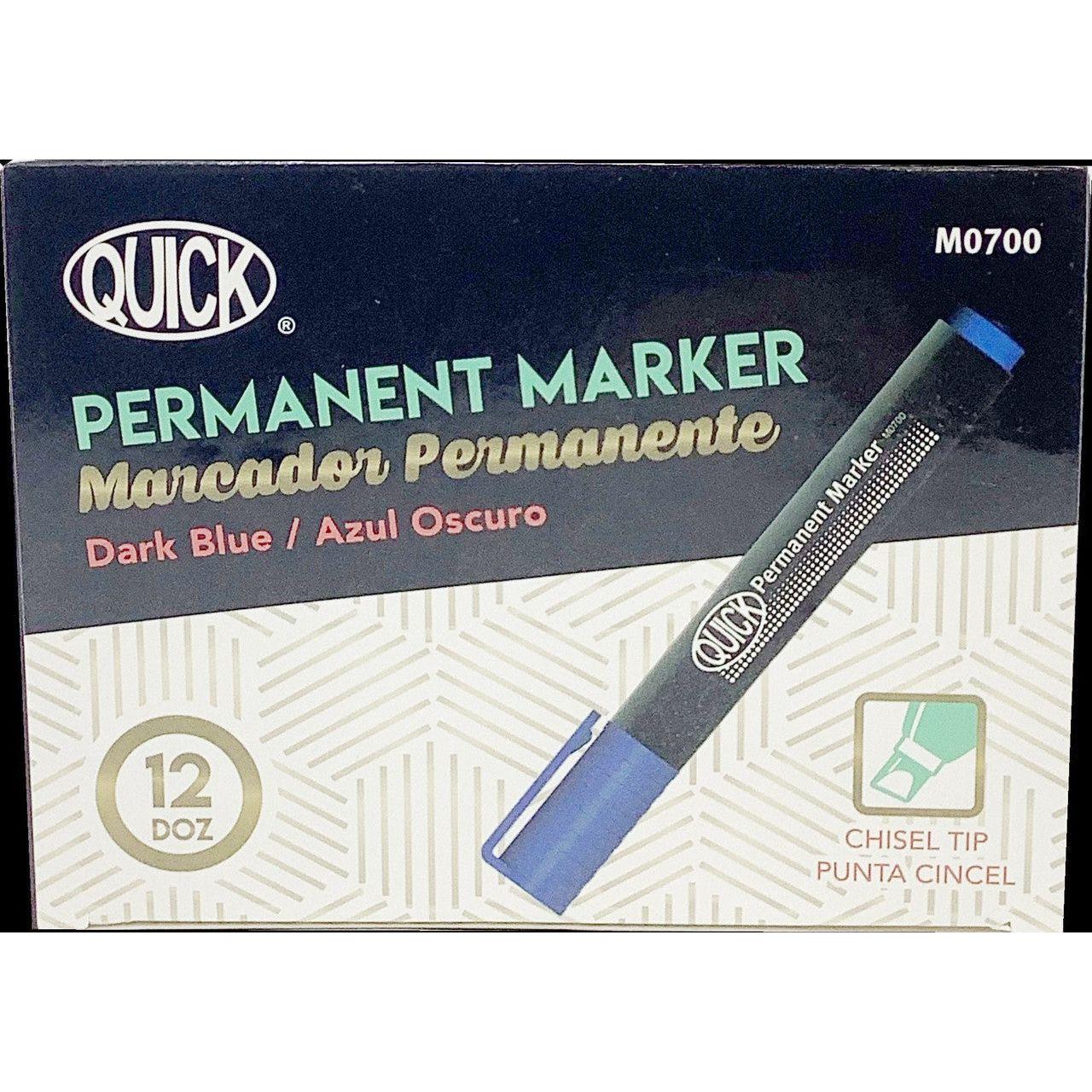 PERMANENT MARKER DARK BLUE