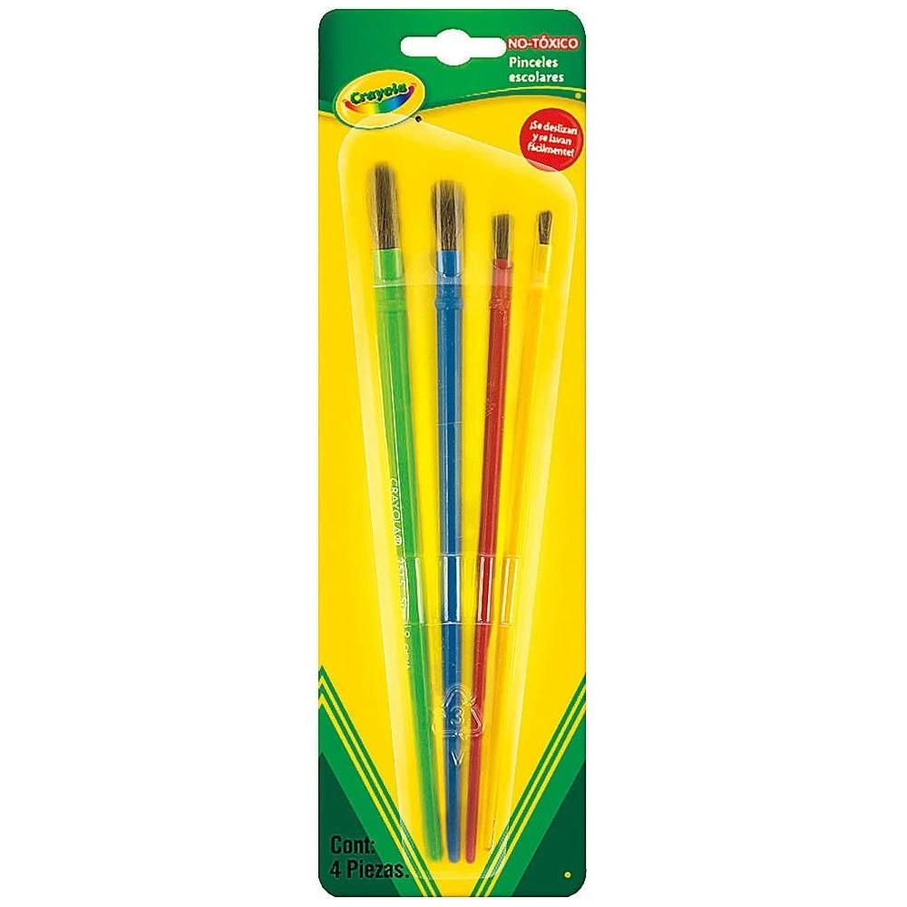 PINCELES TAMAO SURTIDO PQ.4