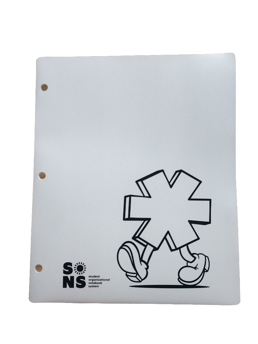 PLASTIC FOLDER WHITE