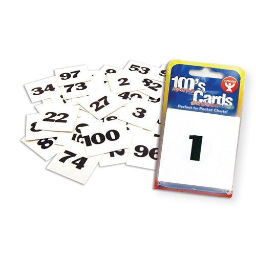 POCKET CHART NUMBER CARDS