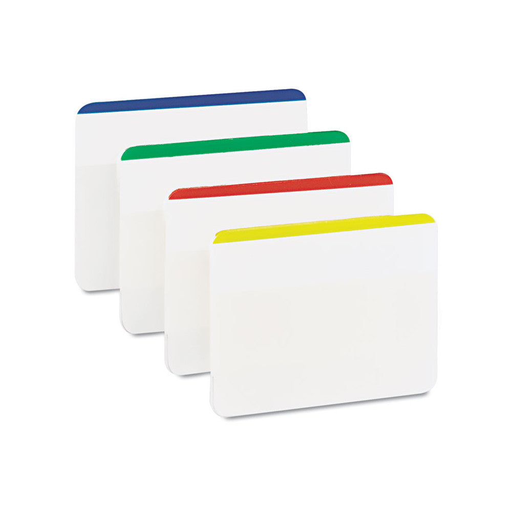 POST-IT DURABLE FILING TABS ASST COLORS 2" X 1.5"