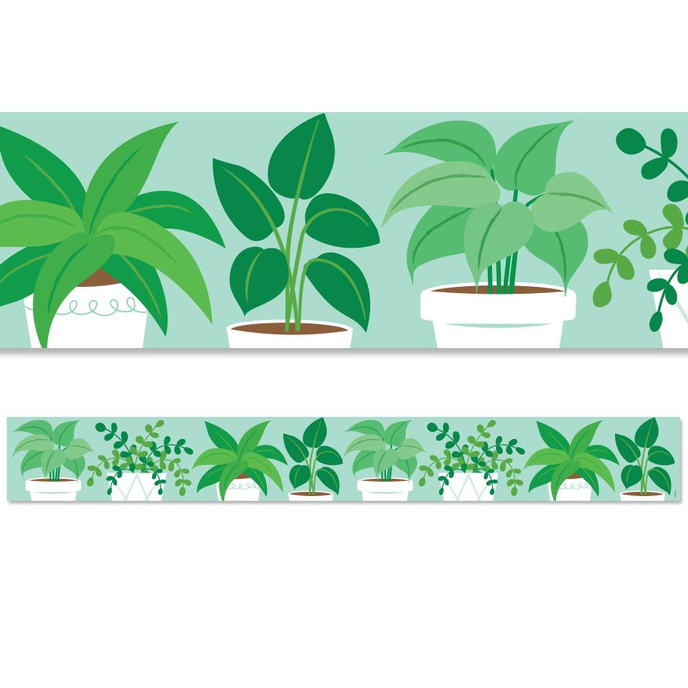 POTTED PLANTS BORDER