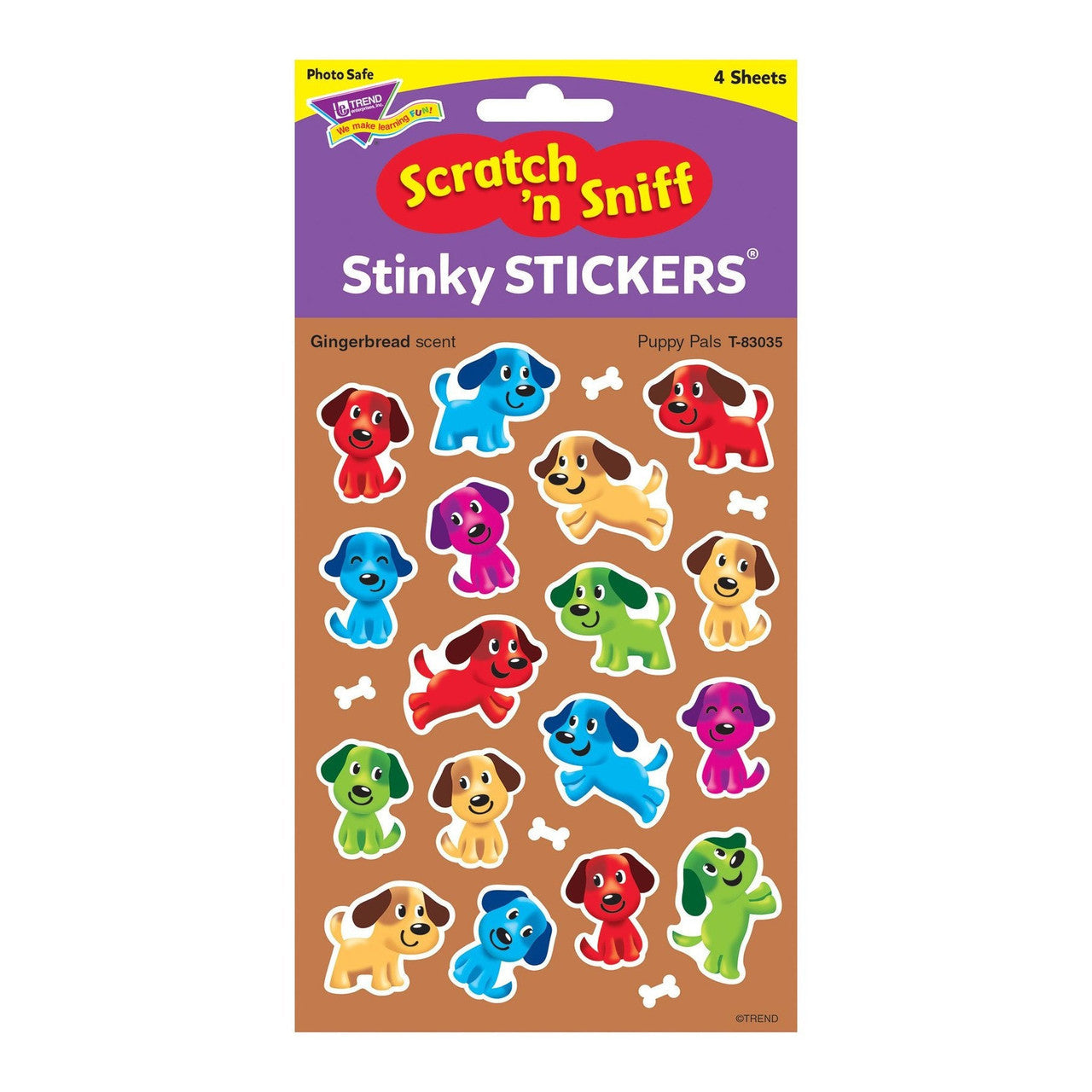 PUPPY PALS STICKERS MIXED