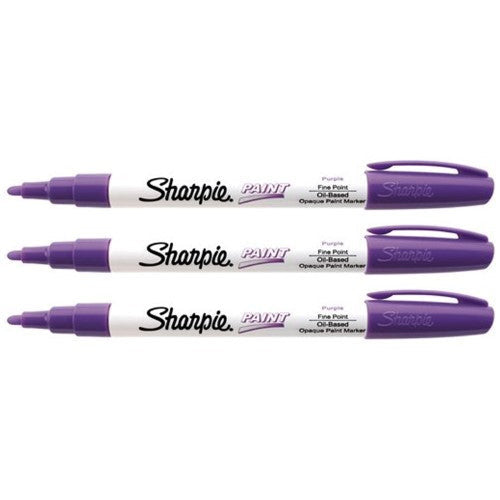 SHARPIE OIL BASE PAINT MARKER VIOLET FINE