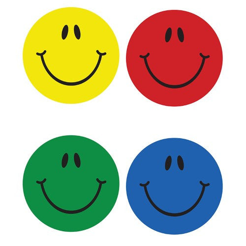 STICKER SMILES MULTICOLOR CHART 810 STICKERS
