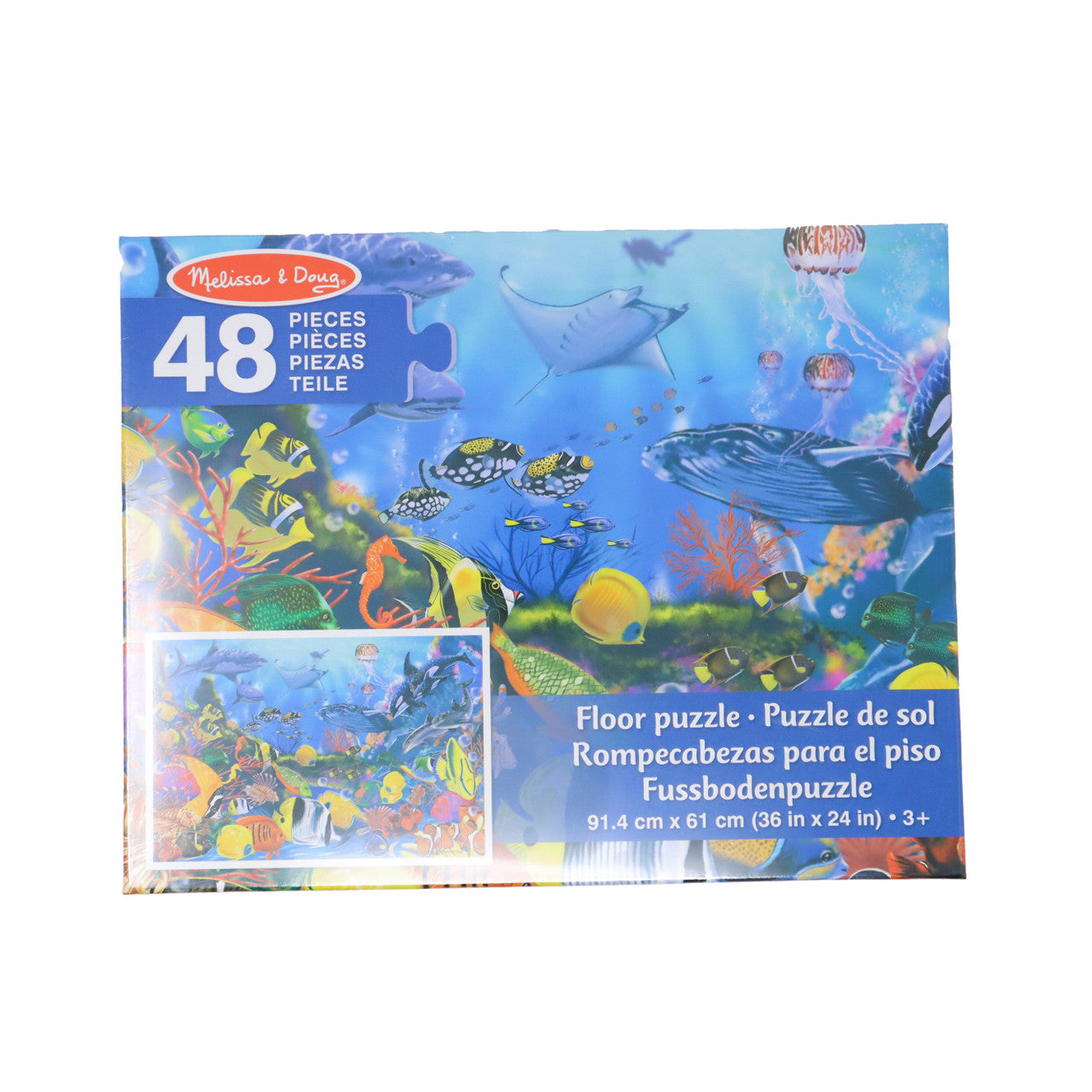 Underwater Floor Puzzle - 48 Pieces