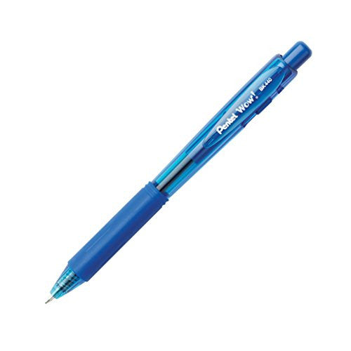 WOW RETRACTABLE BALL PEN MEDIUM BLUE CJ.12
