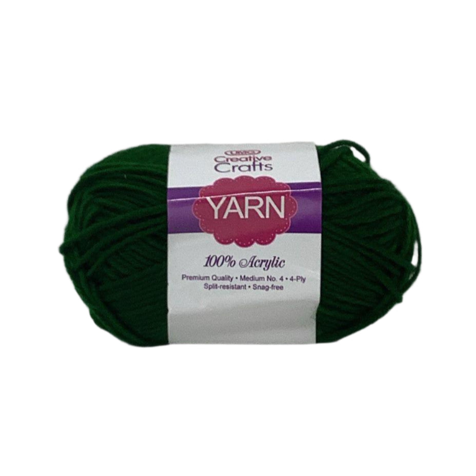 YARN ACRYLIC EMERALD GREEN 2OZ